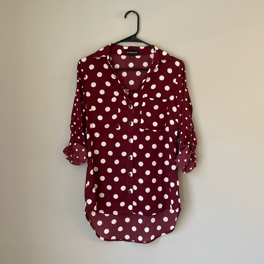 Polka Dot Blouse